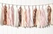 Blush, Champagne, & Rose gold tassel garland // wedding and party decoration// backdrop//birthday party 