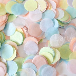 Pastel Rainbow Confetti mix