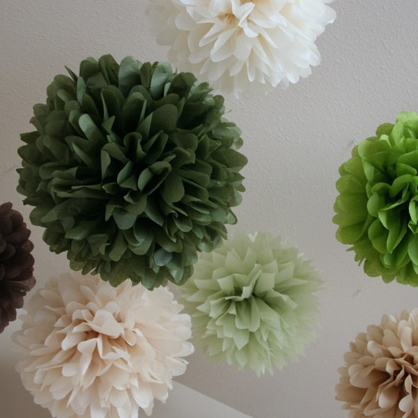 Wedding Pom Poms Etsy
