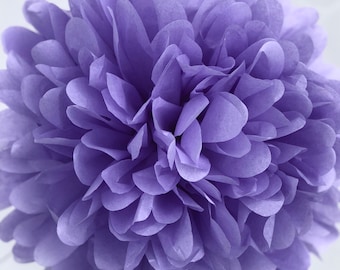 LAVENDER Tissue Paper Pom