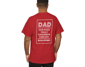 Personalized Dad Hero T-Shirt – Custom Father's Day Gift