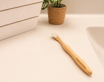 Bamboo Toothbrush | Plastic-Free Oral Care | Eco Friendly Toothbrush with Soft Bristles