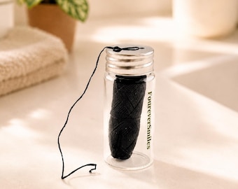 Fil dentaire compostable | Recharge de fil dentaire sans plastique | Soins bucco-dentaires respectueux de l'environnement | Fil dentaire zéro déchet
