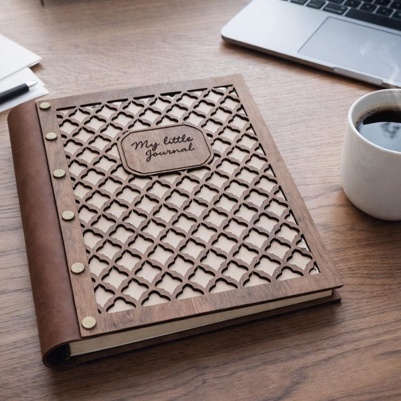 Notebook Binder Svg Laser Cut Journal Notebook SVG: Glowforge Xtool File (digital Download ...