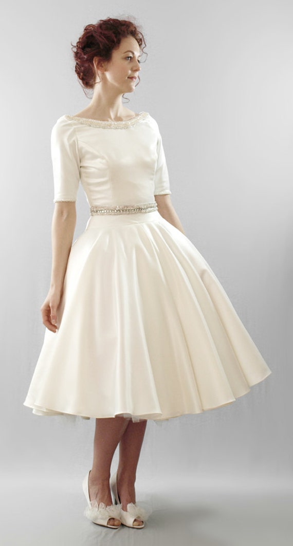 duchess silk wedding dress