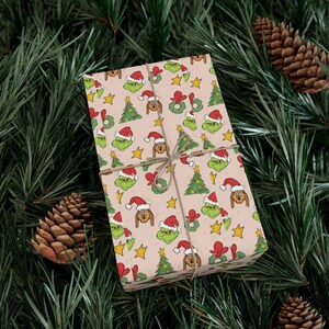 Papier do pakowania, Goofy i Pluto, opakowanie na prezenty świąteczne na okres świąteczny, 3 rozmiary, opakowanie na prezenty świąteczne, wystrój świąteczny, słodka kreskówka