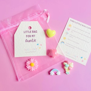Petit sac pour tante, cadeau souvenir, sac cadeau gratuit inclus