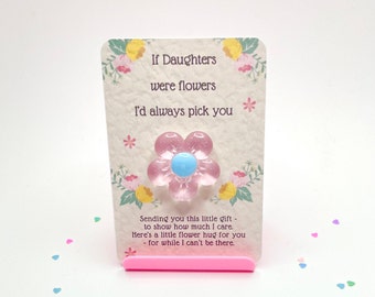 Daughter Pocket Hug, Free Organza Gift Bag included