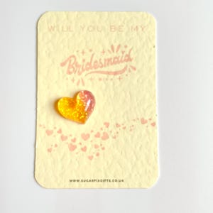 Abraço de bolso para madrinha de casamento, bolsa de presente de organza grátis incluída
