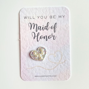 Abraço de bolso para madrinha de casamento, bolsa de presente de organza grátis incluída