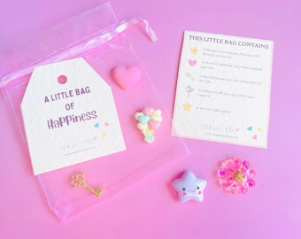 Little Bag of Happiness: Keepsake Token Gift with Sentiments