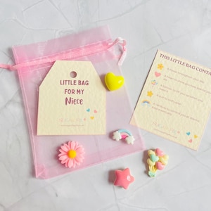 Petit sac pour nièce, cadeau souvenir, sac cadeau gratuit inclus