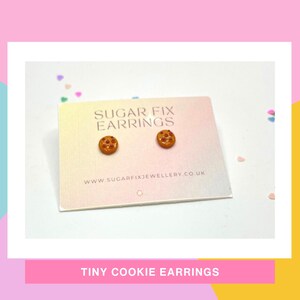 Boucles d'oreilles hypoallergéniques Tiny Cookie
