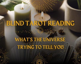 Lettura cieca dei tarocchi, Lettura dei tarocchi, Guida ai tarocchi, Lettura psichica onesta, Cosa ti dice l'universo