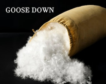Goose Down, Down Filling, Goose Down Comforter, Goose Down for throw pillow, Natural Down, Comforter Filling