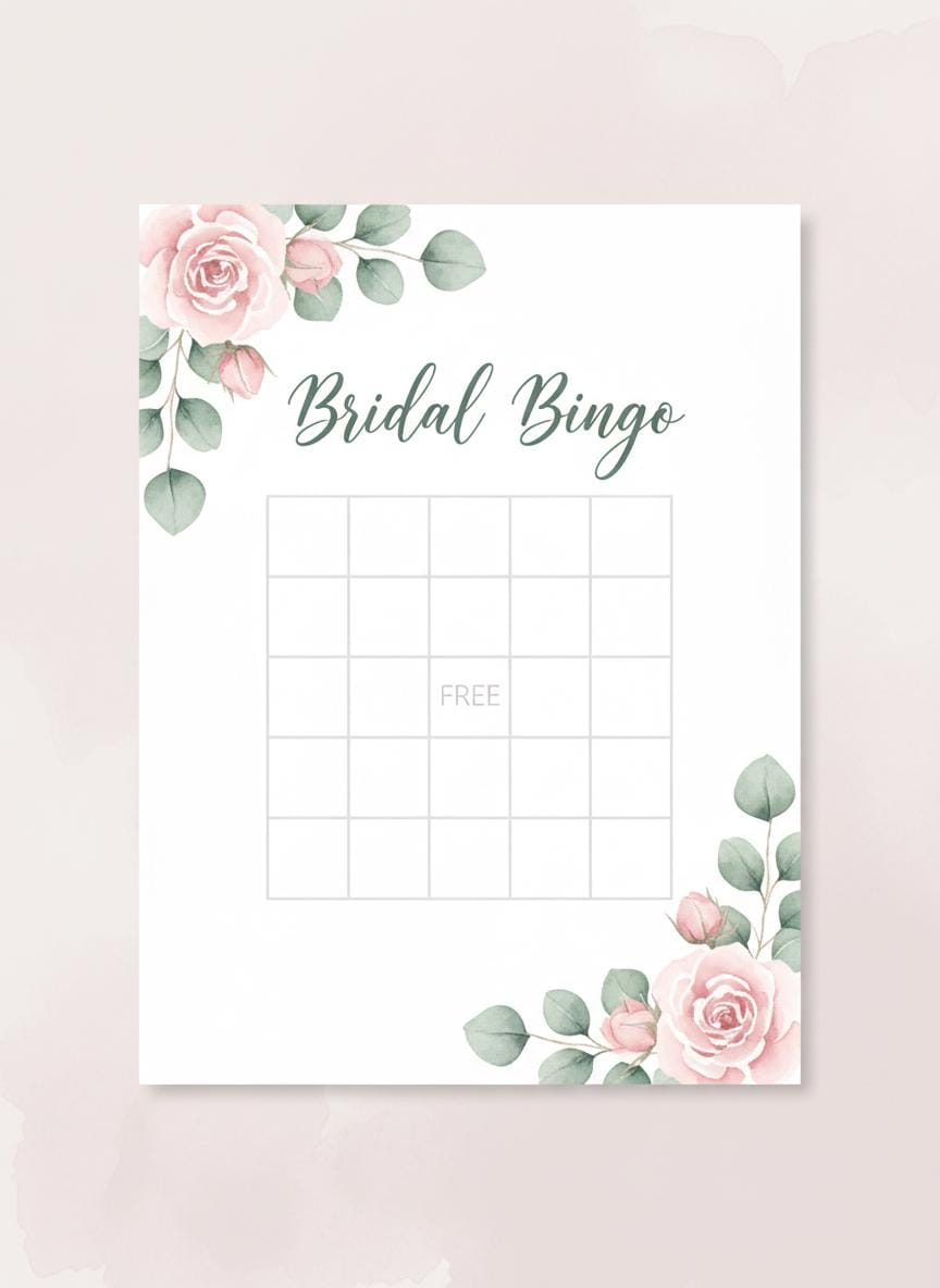 Bridal Shower Games Bundle | Printable Party Games for Bride | Elegant Instant Download listing preview