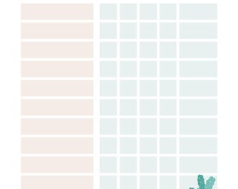 Houseplant Care Tracker Digital Planner Printable PDF Organizer Template GoodNotes iPad Journal Instant Download Goal Tracker