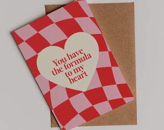 Anniversary Card, Formula 1, Racing Love, Boyfriend Girlfriend Gift (Digital Download)