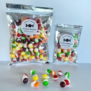 Freeze Dried Rainbow Crunches Freeze Dried Candy