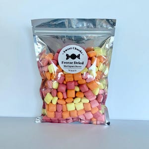 Mini Square Bursts liofilizzati Caramelle liofilizzate