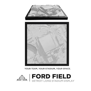 Ford Field 3D Stadium – Detroit Lions Art & Decor