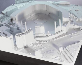 Truist Park 3D Stadium Model - Atlanta Braves Art & Decor (10” x 10”)