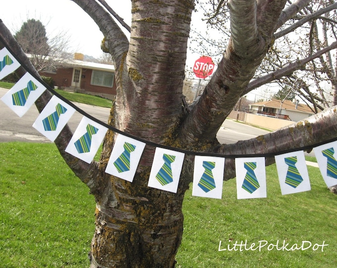 FATHERS DAY Tie Reusable Pennant Felt Banner Ready to Ship - Etsy
