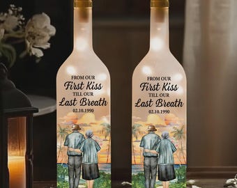 Valentine's Day Mason Jar Personalzed Bottle Lamp, Fuck Valentne's Day Love You Every Day, Battery Powered LED Fuck Valentines Day Lamp