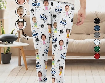 Personalisierte Foto Pyjama Hose - Personalisiertes Unisex Geschenk