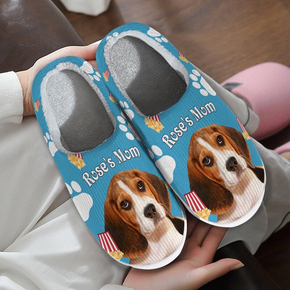 Discover Custom Pet Photo Slippers: Personalized Dog Dad or Cat Lover Gift
