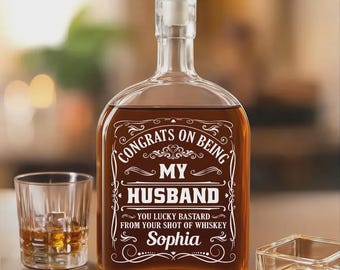 Funny Brother Whiskey Glass: Personalized Engraved Gift