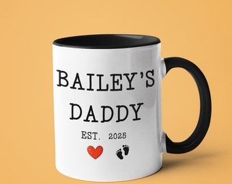 Taza de regalo para papá nuevo, regalo para papá nuevo, taza para papá primerizo, regalo para papá nuevo, taza de café para papá, regalo para papá en espera, regalo para papá futuro, regalo para papá nuevo