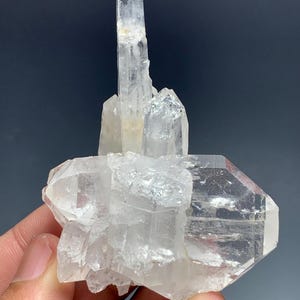 65g Rare Faden Quartz Crystal Specimen with Vitreous Luster from Pakistan