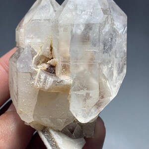115g Stunning Quartz with Black Tourmaline Crystal Specimen – Natural Mineral Combination from Pakistan