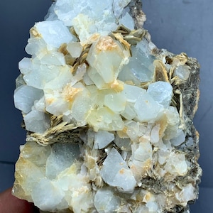 Aquamarine & Albite with Muscovite – 340g Cluster | Skardu, Pakistan