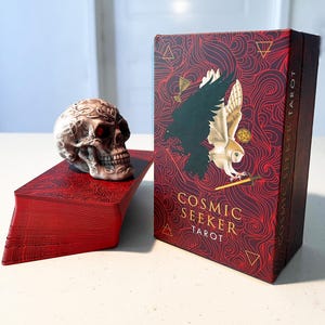 Cosmic Seeker Tarot, Tarot Deck, Oracle Deck, Divination Tool, Indie Deck