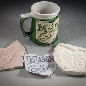 Mason Comets- William Mason High School, Mason Ohio Wheel Thrown Mug- Message before purchase for local pick up