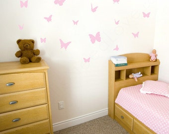 Adhesive Butterfly Wall Decals