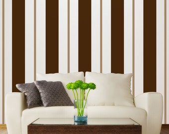 Easy Stripes Wall Decals-8 in x 12 yds