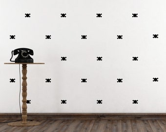 Skull and Crossbones Removable Wall Decals Mini Pack