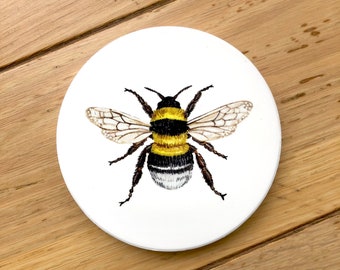 SALE* Garden Bumblebee Ceramic Coaster