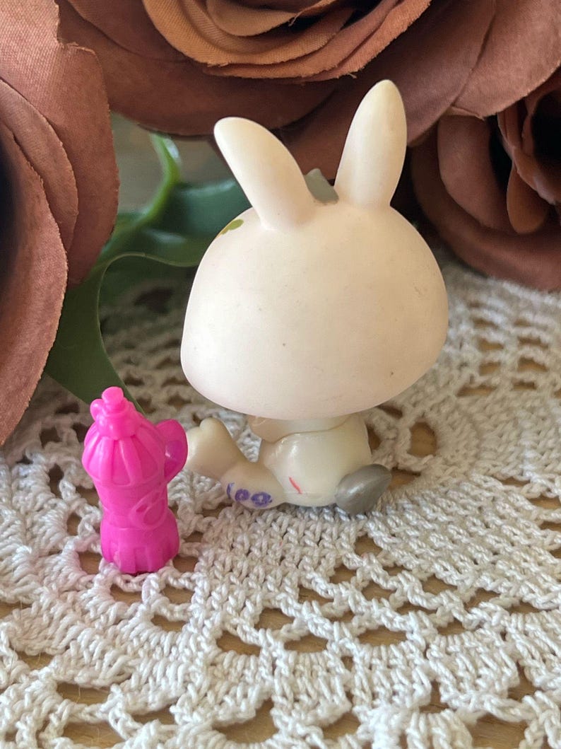 Littlest Petshop Dwarf Rabbit #1855 / Authentic Vintage Hasbro Littlest ...