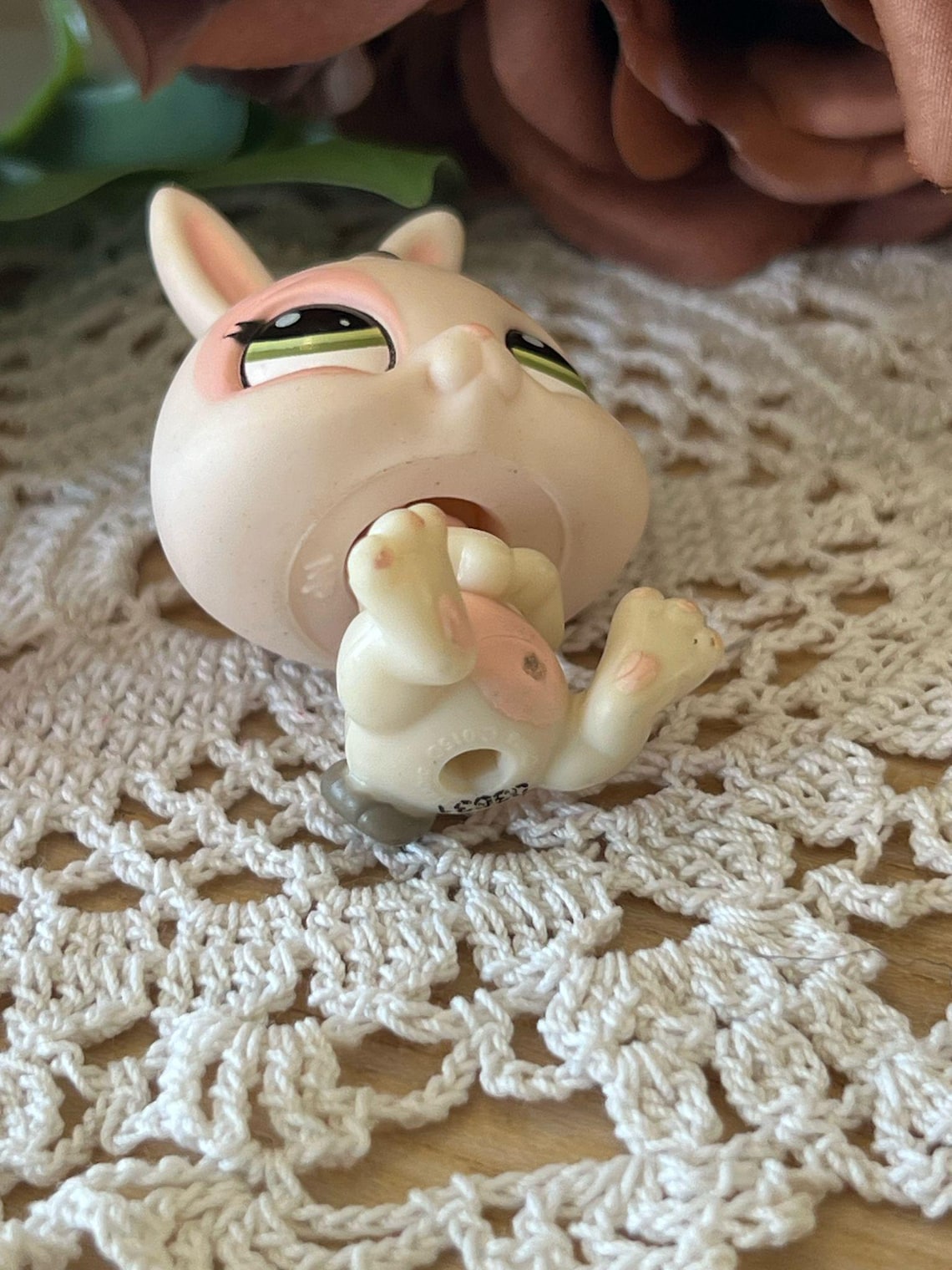 Littlest Petshop Dwarf Rabbit #1855 / Authentic Vintage Hasbro Littlest ...