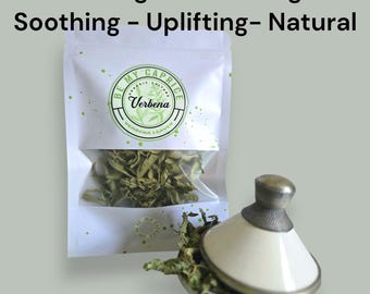 Dried Lemon Verbena Leaves: Natural Herbal Tea & DIY Blends