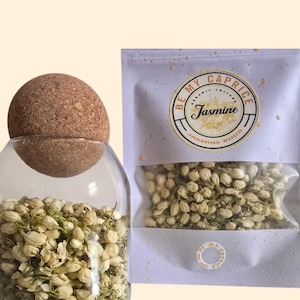 Dried Jasmine buds - Fragrant Herbal tea flowers - Bath soak - Potpourri - Crafts
