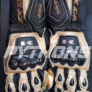 Kawasaki ZX10R Motorcycle Gloves Kawasaki Ninja Motorbike Racing Gloves Gants Guantes