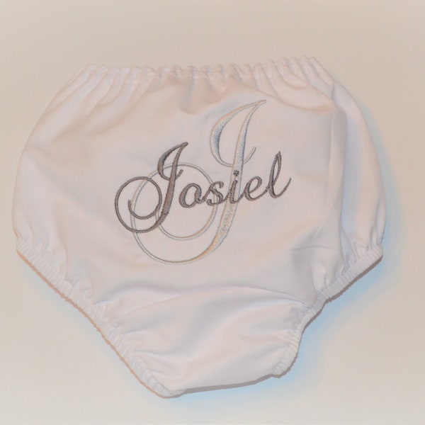 Baby Boy Bloomers Personalized, Monogrammed Diaper Cover for Boys