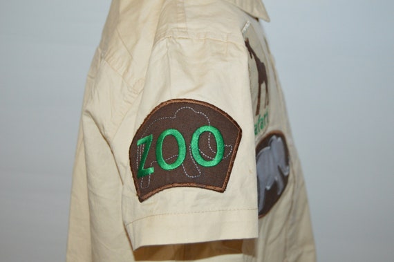 4T Zookeeper Shirt Pretend Play 