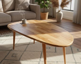 Modern Coffee Table Wooden Center Table Scandinavian Tables for Living Room