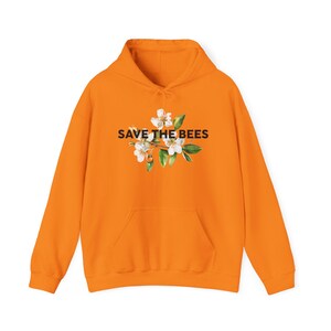 Save the Bees-hoodie - milieuvriendelijk unisex-sweater, perfect voor Earth Day, Bee Lovers, duurzame mode